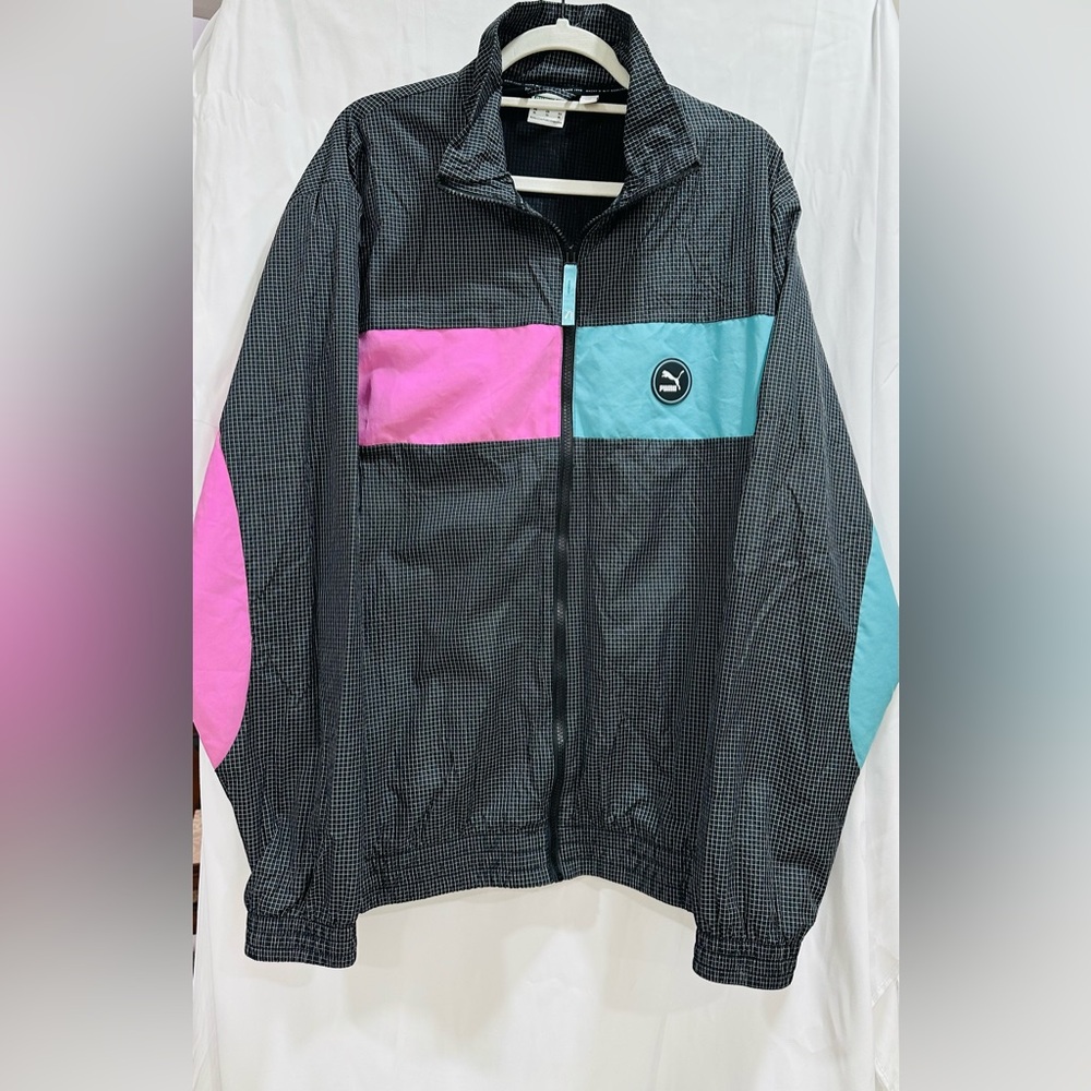 Puma SWXP‎ Woven Jacket Men's XL Windbreaker Full Zip